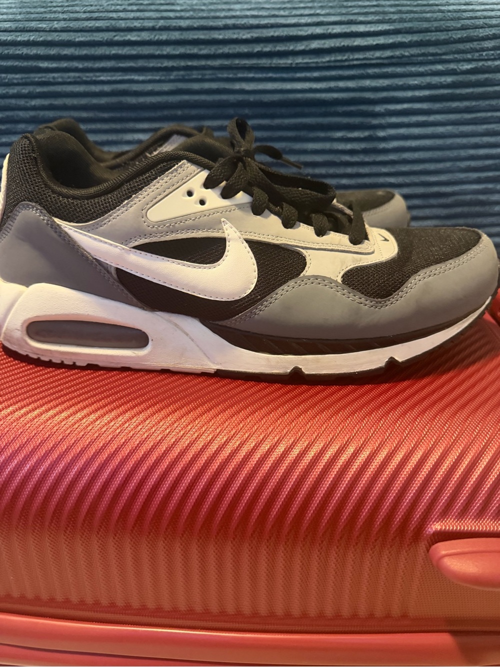 Nike Black, Gray and White Men's Athletic Shoes